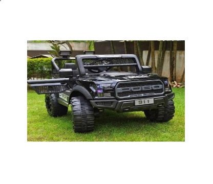 Battery Operated 4x4 Big Size Jeep 12V Battery Jeep Battery Operated Ride On - Black