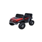 Letzride 2288 Battery Operated Ride on Jeep for Kids with Music, Lights and Swing- Electric Remote Control Ride on Jeep for Children to Drive of Age 1 to 6 Years-Matelic Red