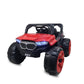 Letzride KV695 Big Wheeler Battery Operated Jeep for Kids- The Electric Ride on Car with 2x6v Batteries, Music System Swing and Remote Jeep for 2 to 4 Years Children to Drive (Red)