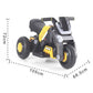 Kids Electric Ride-On Bike with Music Player, LED Light, 6V Battery, Ages 1-4 Years,Yellow