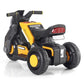 Kids Electric Ride-On Bike with Music Player, LED Light, 6V Battery, Ages 1-4 Years,Yellow