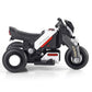 Kids Electric Ride-On Bike, 6V Battery Powered, with LED Lights and Music Player, Ages 1-4 Years, Grey