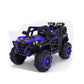 Letzride KV695 Big Wheeler Battery Operated Jeep for Kids- The Electric Ride on Car with 2x6v Batteries, Music System Swing and Remote Jeep for 2 to 4 Years Children to Drive (Blue)