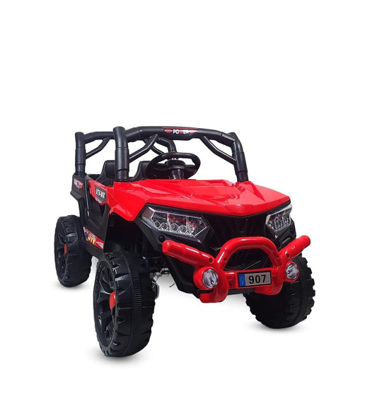 Letzride 1031 Kids Ride on Battery Operated Jeep for 1 to 4 Year Kids | Girls | Boys | Children | Giant Jeep (Red)