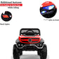 Letzride 2288 Battery Operated Ride on Jeep for Kids with Music, Lights and Swing- Electric Remote Control Ride on Jeep for Children to Drive of Age 1 to 6 Years-Red