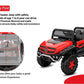 Letzride 2288 Battery Operated Ride on Jeep for Kids with Music, Lights and Swing- Electric Remote Control Ride on Jeep for Children to Drive of Age 1 to 6 Years-Red
