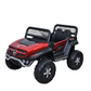 Letzride 2288 Battery Operated Ride on Jeep for Kids with Music, Lights and Swing- Electric Remote Control Ride on Jeep for Children to Drive of Age 1 to 6 Years-Matelic Red