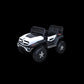 Letzride 2288 Battery Operated Ride on Jeep for Kids with Music, Lights and Swing- Electric Remote Control Ride on Jeep for Children to Drive of Age 1 to 6 Years-White
