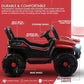 Letzride SUV Ride-On Battery Operated Remote Control Jeep for Kids 1 to 4 Year - Red