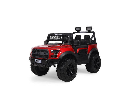 Battery Operated 4x4 Big Size Jeep 12V Battery Jeep Battery Operated Ride On - Dark Red