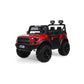 Letzride Battery Operated 4x4 Big Size Jeep 12V Battery Jeep Battery Operated Ride On - Dark Red