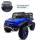 Letzride 2288 Battery Operated Ride on Jeep for Kids with Music, Lights and Swing- Electric Remote Control Ride on Jeep for Children to Drive of Age 1 to 6 Years-Blue