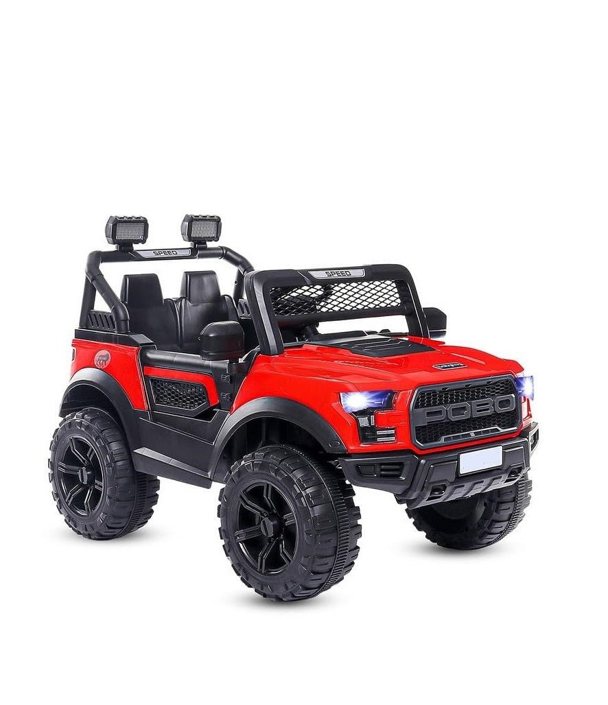 Battery Operated 4x4 Big Size Jeep 12V Battery Jeep Battery Operated Ride On -Red