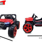 Letzride KV695 Big Wheeler Battery Operated Jeep for Kids- The Electric Ride on Car with 2x6v Batteries, Music System Swing and Remote Jeep for 2 to 4 Years Children to Drive (Red)