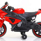 Battery Operated Bike For Kids  Mini Yamaha R1 Bike with Rechargeable Battery Operated Ride On Bike - Red (1 to 4 Years)