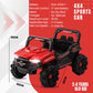 Sport Jeep | Car 12V Rechargeable Battery Operated Ride on Jeep for Kids | 2 to 4 Years Boys & Girls - Red