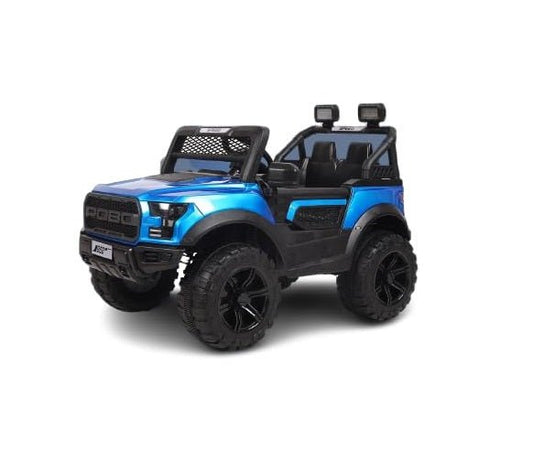 Battery Operated 4x4 Big Size Jeep 12V Battery Jeep Battery Operated Ride On - Blue