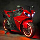 Battery Operated Car For Kids |Yamaha  R1  Electric Sports Bike for Kids | R1 Bike with Operated,Music System,Working Lights,Training Wheels - Red For 2 to 6 Year