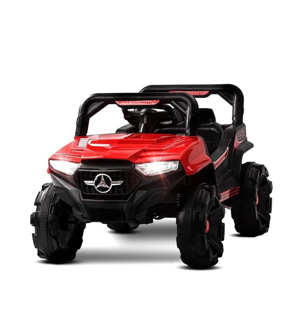 Sport Jeep | Car 12V Rechargeable Battery Operated Ride on Jeep for Kids | 2 to 4 Years Boys & Girls - Red