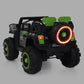 Battery Operated 4x4 Big Size 12V Battery Ride On Truck, Jeep for Kids Drive 2 to 10 Years | Motor for Steering | Remote Control | Suspensions | Jumbo Driving Car